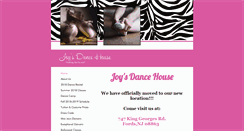 Desktop Screenshot of joysdancehouse.com